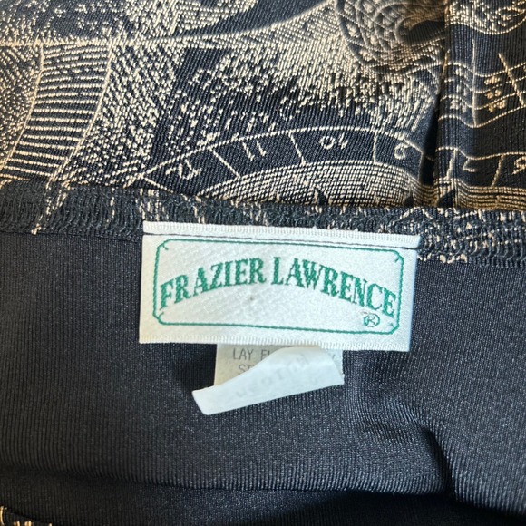 Vintage Size M Shirt Celestial Zodiac Sun Moon Black WhimsiGoth Medieval Dungeon - Picture 3 of 9